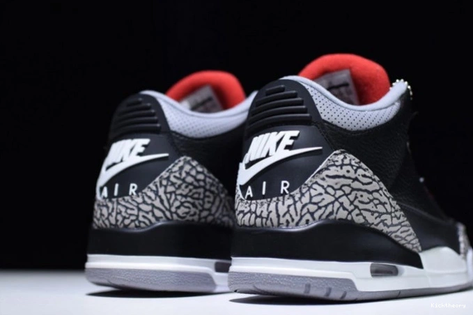 Kicktheory 854262-001 Air Jordan Black Cement 3 0808